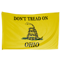 50 States Don't Tread On 3 X 5 Gadsden Flag - Limited Edition Dual Flags - All States Available