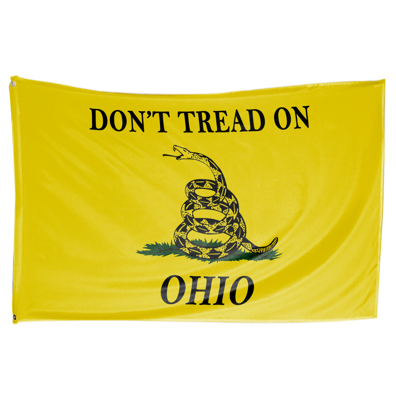 Don't Tread on Ohio 3 x 5 Gadsden Flag - Limited Edition