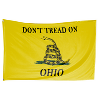 Don't Tread on Ohio 3 x 5 Gadsden Flag - Limited Edition