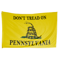 50 States Don't Tread On 3 X 5 Gadsden Flag - Limited Edition Dual Flags - All States Available