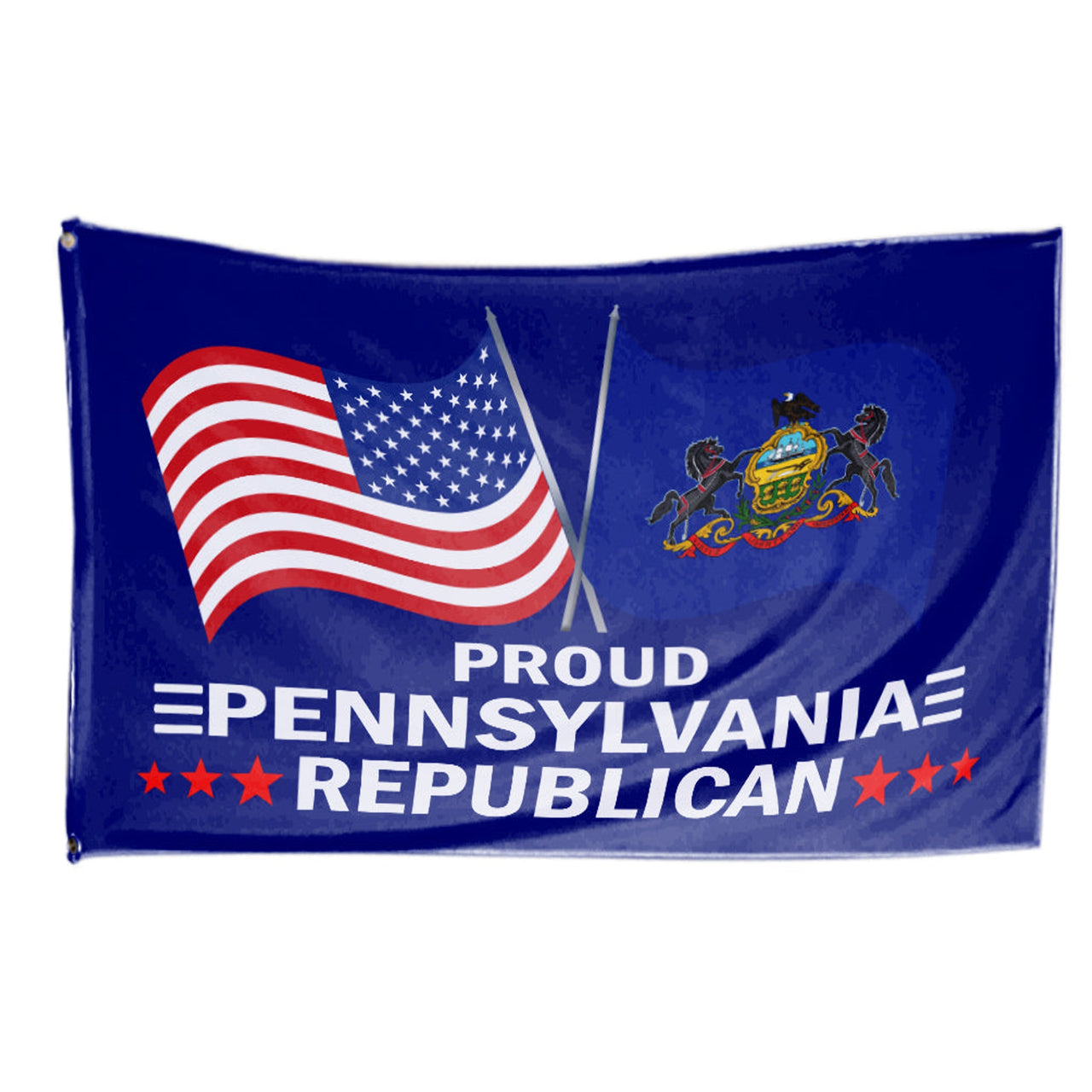 Proud Pennsylvania Republican 3 x 5 Flag - Limited Edition Flags