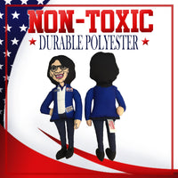 Rashida Tlaib Squad Member Tough Plush Dog Chew Toy with Squeaker - Official Republican Dogs