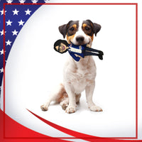 Rashida Tlaib Squad Member Tough Plush Dog Chew Toy with Squeaker - Official Republican Dogs