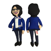 Rashida Tlaib Squad Member Tough Plush Dog Chew Toy with Squeaker - Official Republican Dogs