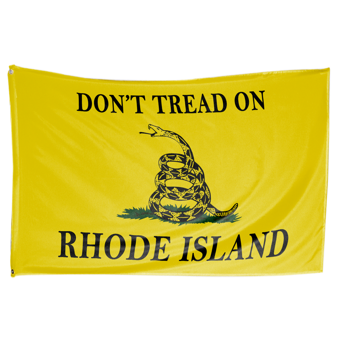 50 States Don't Tread On 3 X 5 Gadsden Flag - Limited Edition Dual Flags - All States Available