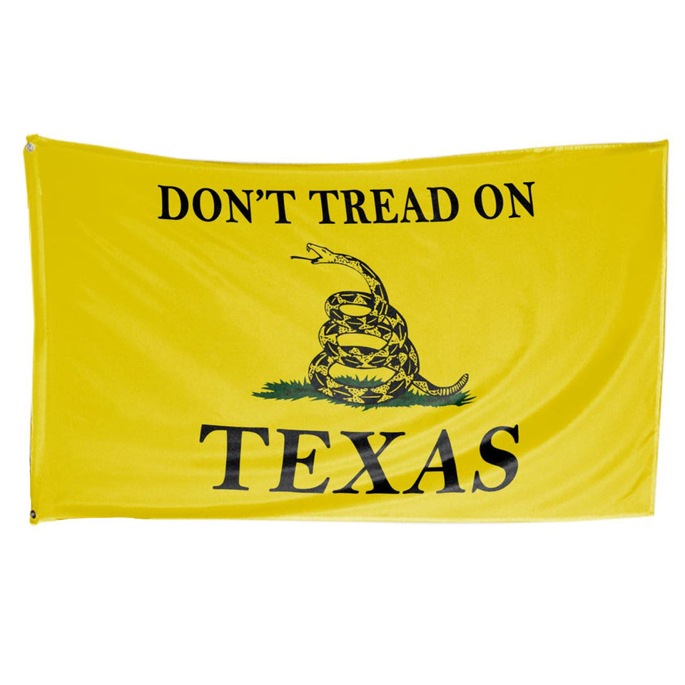 50 States Don't Tread On 3 X 5 Gadsden Flag - Limited Edition Dual Flags - All States Available