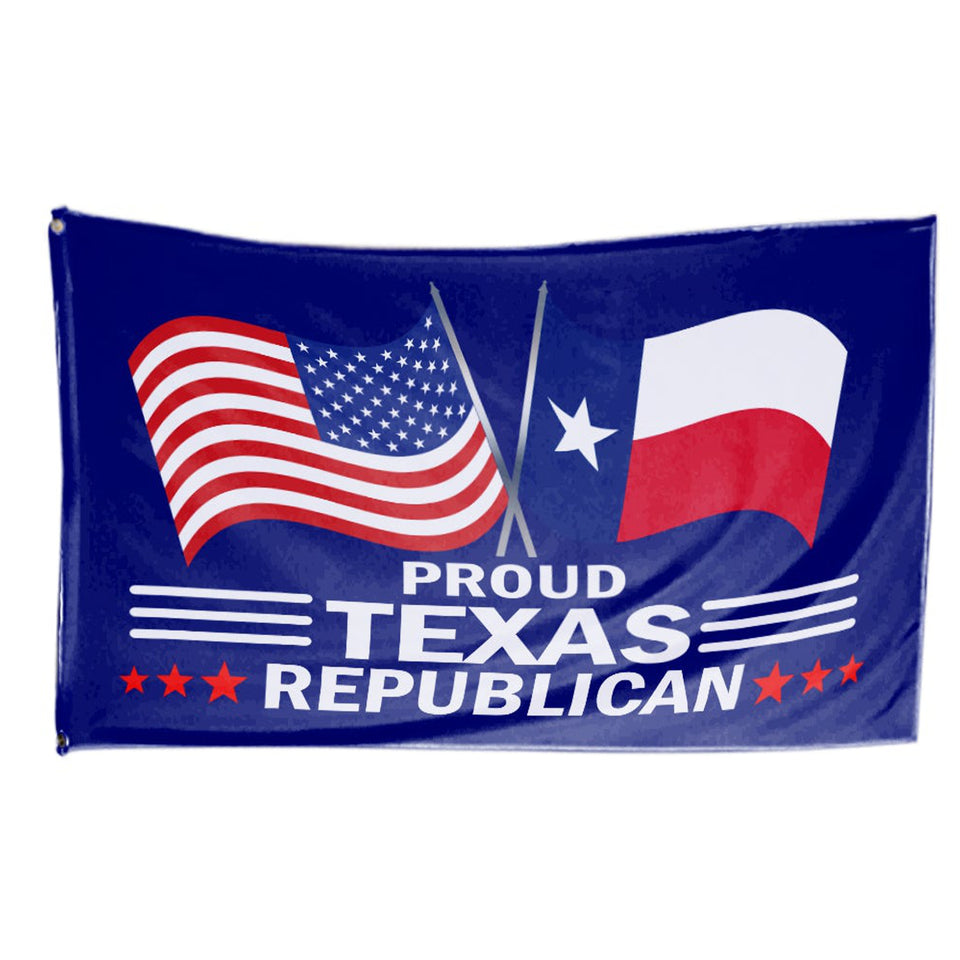 Proud Texas Republican  3 x 5 Flag - Limited Edition Flags