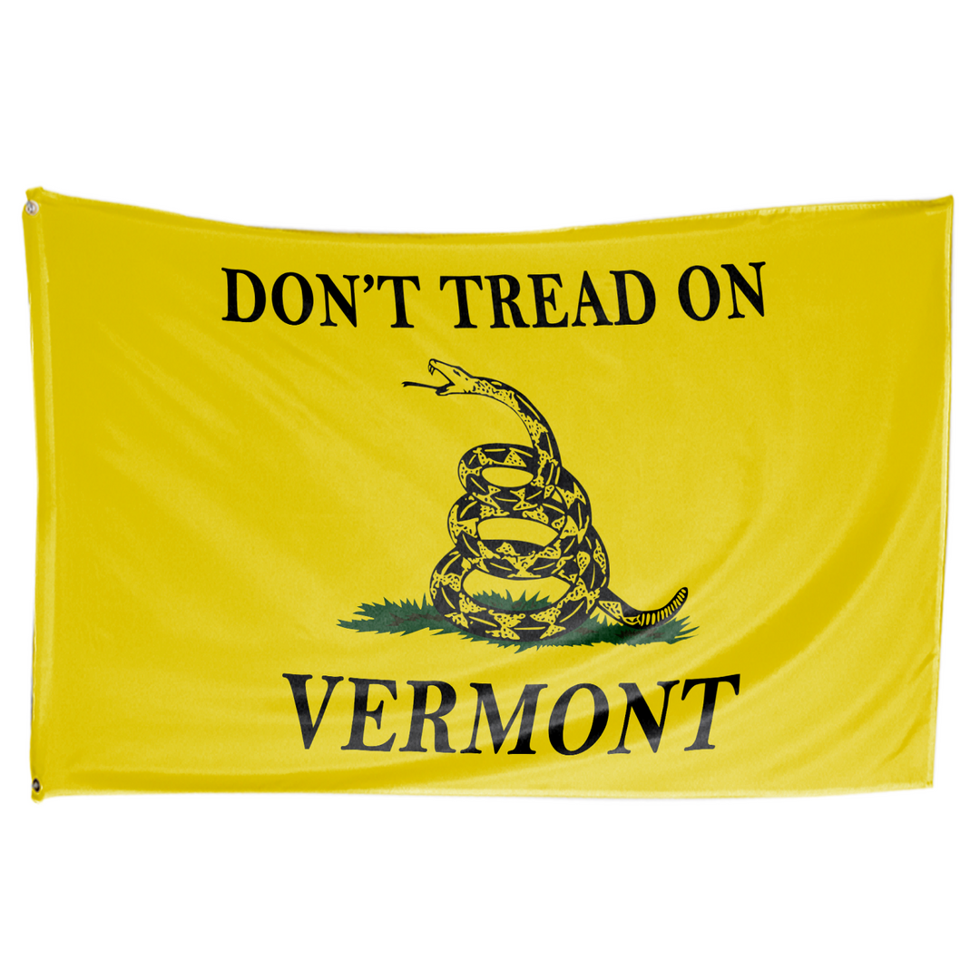 50 States Don't Tread On 3 X 5 Gadsden Flag - Limited Edition Dual Flags - All States Available