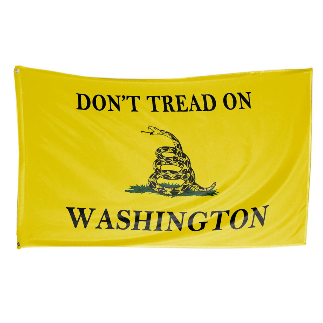 50 States Don't Tread On 3 X 5 Gadsden Flag - Limited Edition Dual Flags - All States Available