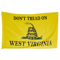 50 States Don't Tread On 3 X 5 Gadsden Flag - Limited Edition Dual Flags - All States Available