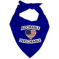 Adorable Deplorable Dog Bandana