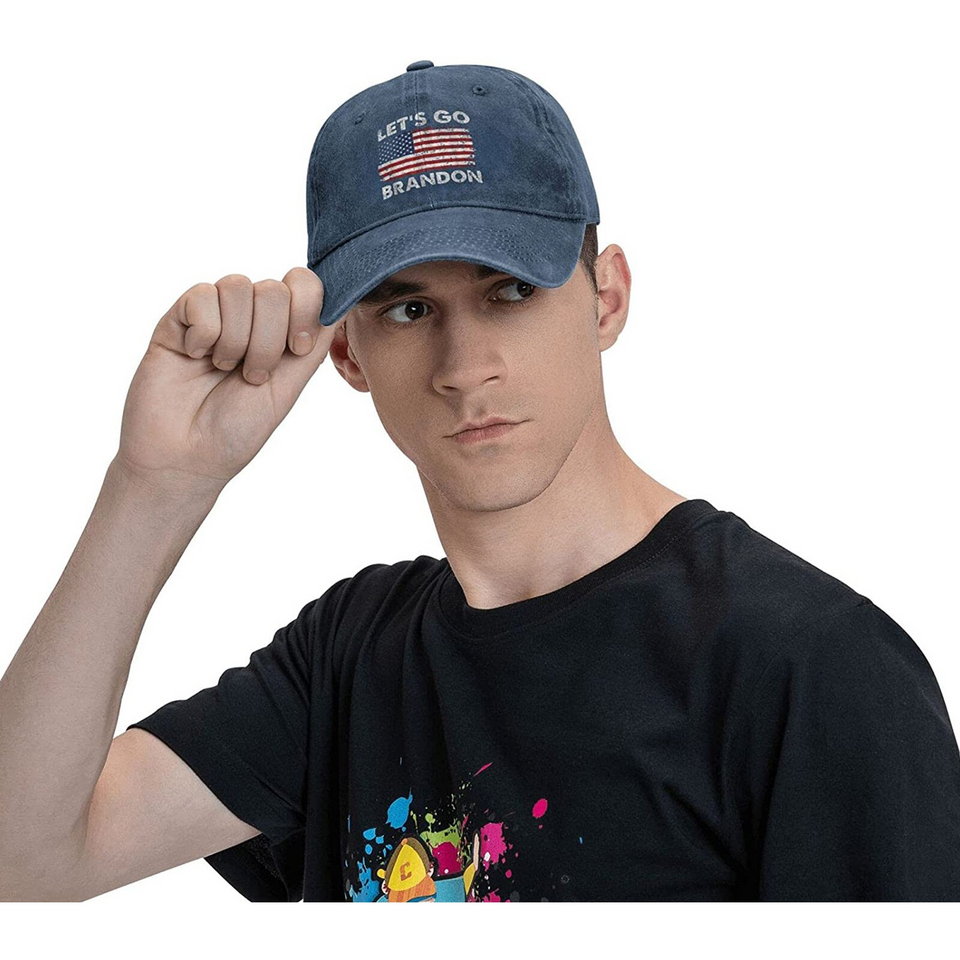 Let's Go Brandon Limited Edition Jean Embroidered Hat