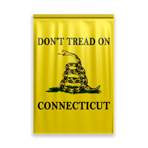 Don't Tread On Connecticut Yard Flag- Limited Edition Garden Flag