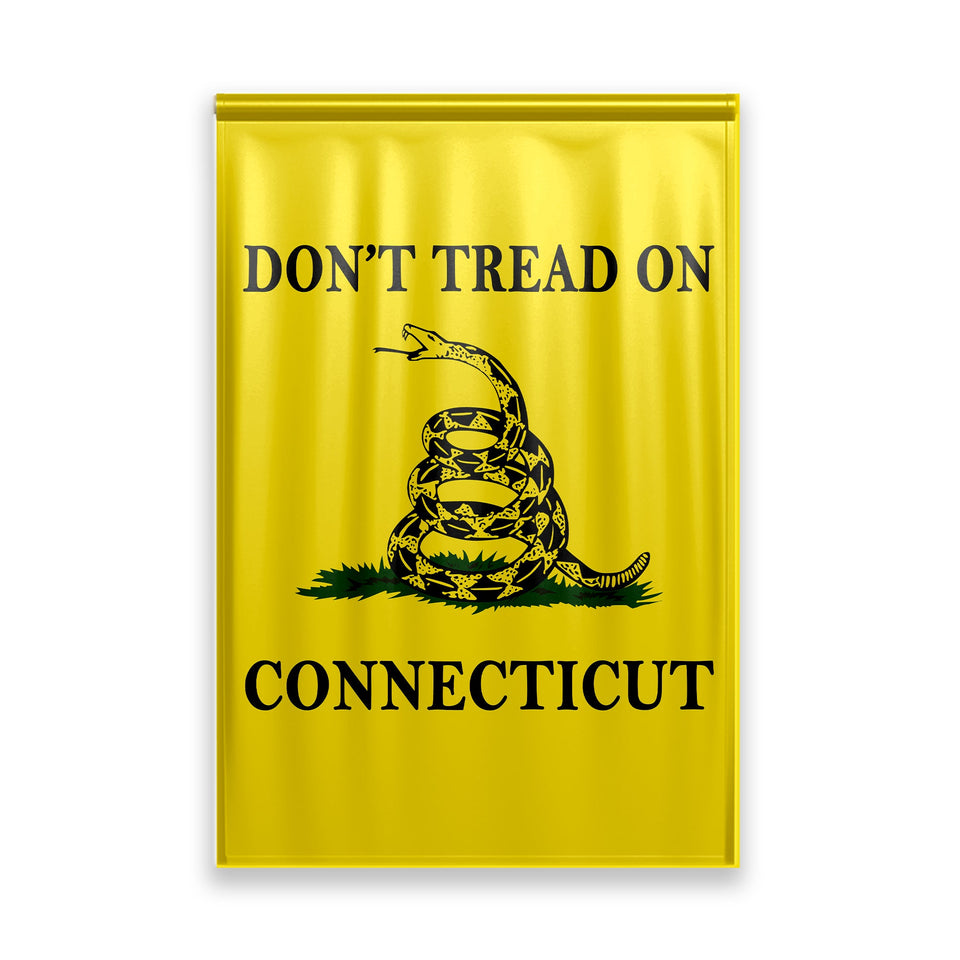 Don't Tread On Connecticut Yard Flag- Limited Edition Garden Flag