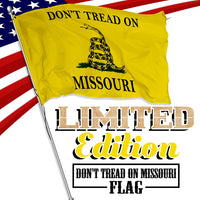 Don't Tread on Missouri 3 x 5 Gadsden Flag - Limited Edition
